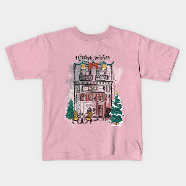 Warm wishes Kids T-Shirt by LifeTime Design